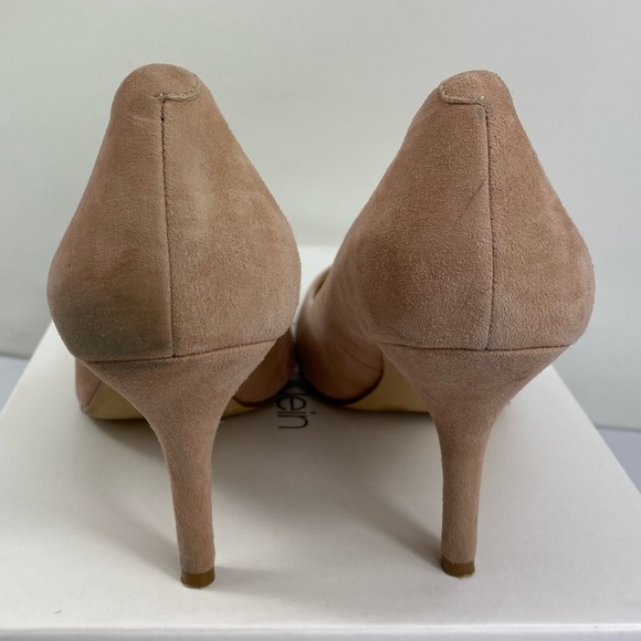 INC International Concepts Zitah Pointed Toe Pump Sz7.5M Blush Suede - Picture 5 of 12